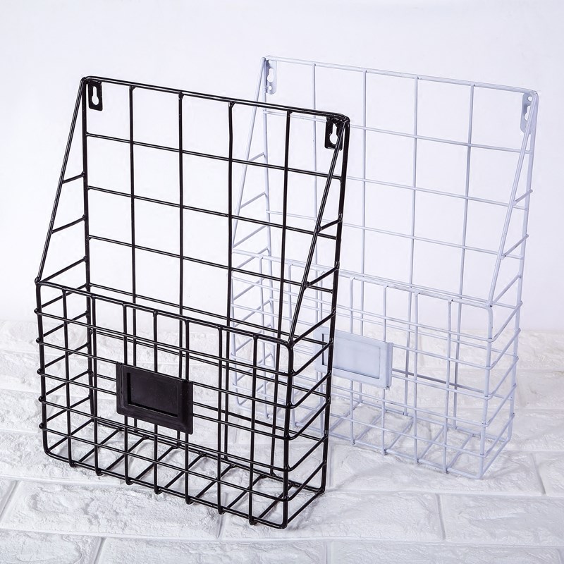速发墙意铁艺置物架网格片上墙收纳架壁挂免打孔挂创杂物收纳置物