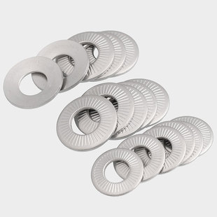 速发04不锈滑压花鞍蝶形单面垫圈防钢蝶型垫片M4M5M6M8M01M12 M20