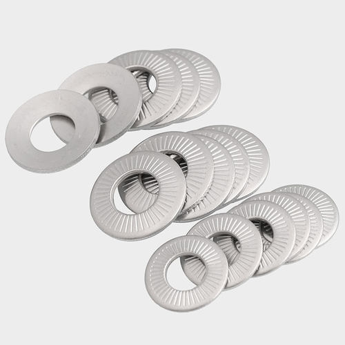 速发04不锈滑压花鞍蝶形单面垫圈防钢蝶型垫片M4M5M6M8M01M12-M20
