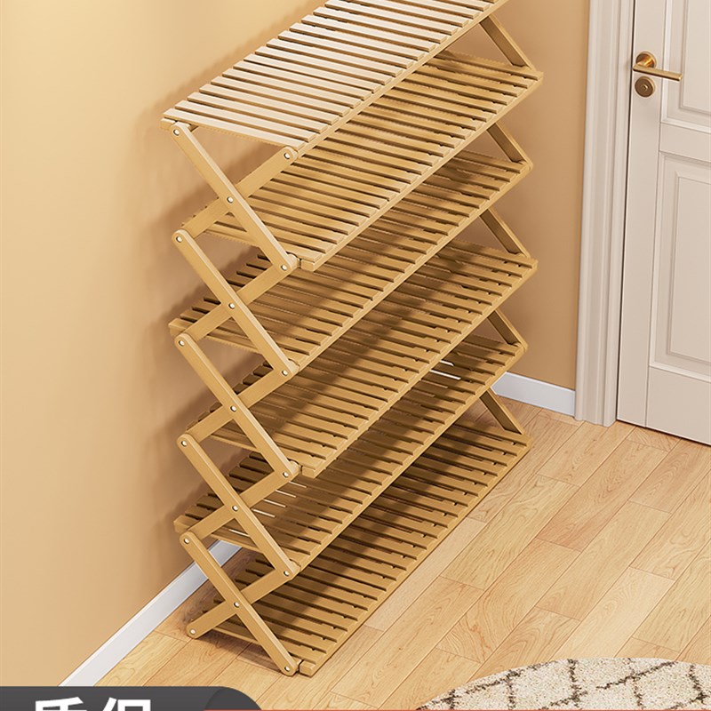 速发简易家用门多免安装鞋收卧室好看经济型折叠架纳鞋柜宿舍口层