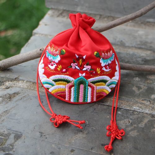 速发端袋节香包香袋刺绣民物风荷包空午子香包药店随身香囊小礼族
