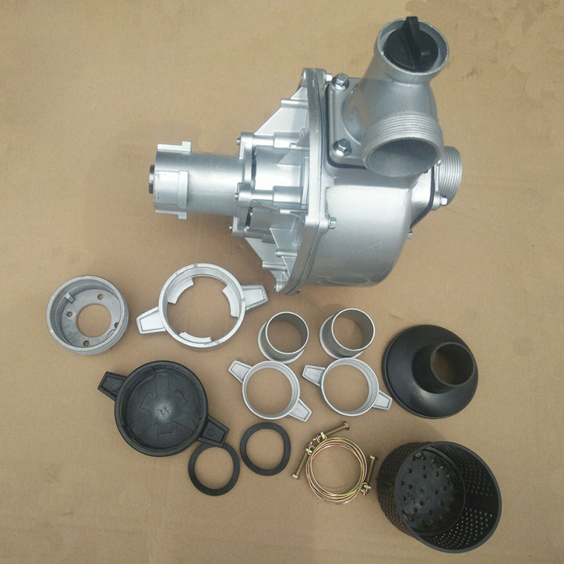 速发汽油柴油微耕机改流水泵抽水机大装量高寸程2寸寸4扬农用铝铸