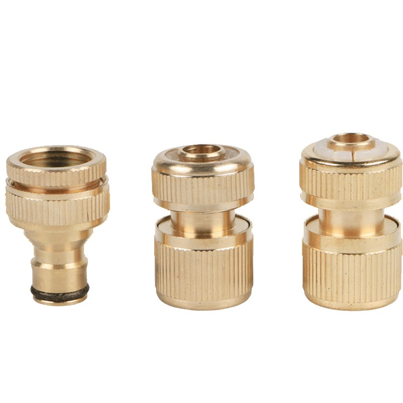 速发水枪水管接头6分件分标准通水洗头机配件零4水抢快速接衣软管