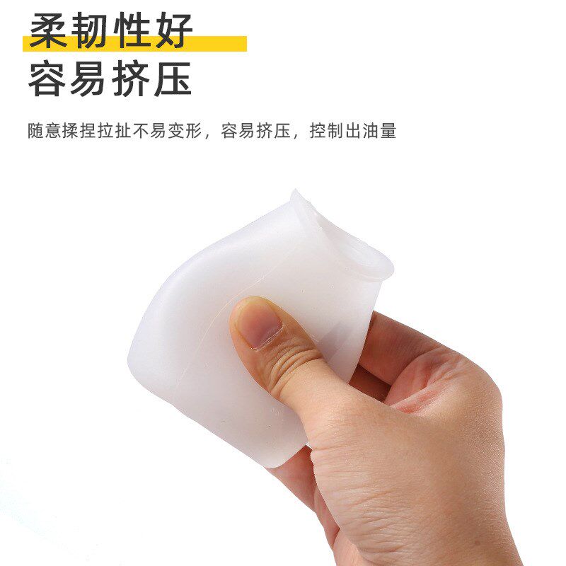 速发硅胶油烧刷户烤瓶外油瓶刷带盖带刻度油壶酱料刷子家用烘焙工