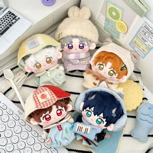 光与夜之恋萧逸陆沉10cm棉花娃娃