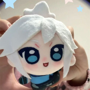 无畏契约捷风贤者暮蝶属性10cm棉花娃娃毛绒公仔同人玩偶游戏周边