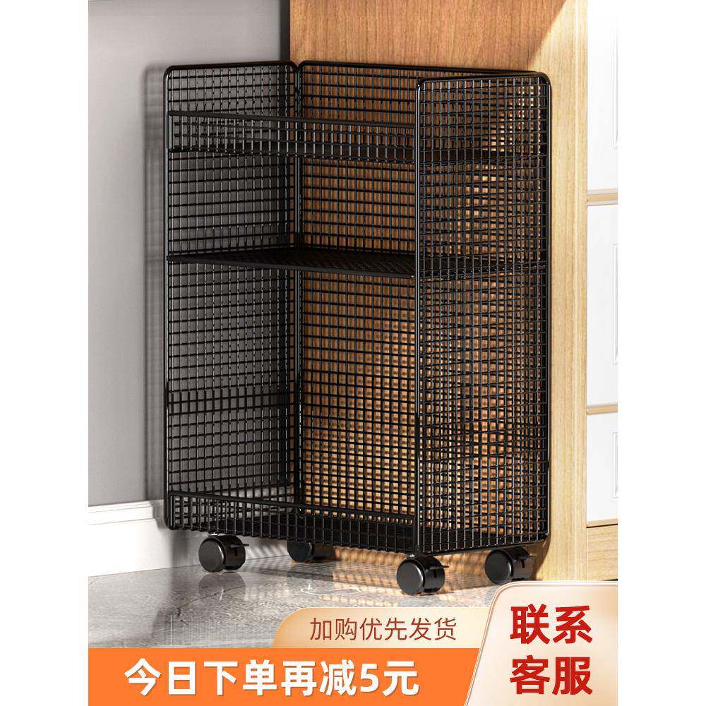 办公桌文件篮落地式收纳架带轮活动书箱整理神器工作站桌面收纳柜