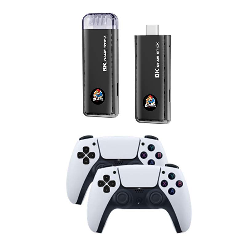 x6游戏机4l高清hdml无线tvstick手柄PS1复古四人街机家用电视game