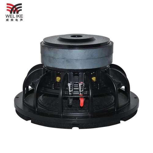 10寸铝架156磁双磁65芯双出线4+4欧汽车低音炮 car subwoofer