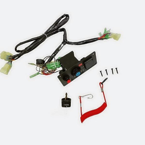 HONDA船外机船用点火启动钥匙开关面板适用06323-ZZ5-764