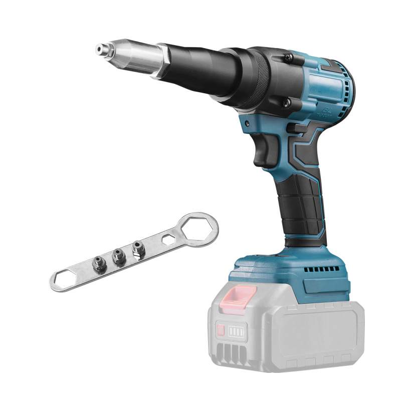 工业款电动铆钉枪充电抽芯拉钉枪不锈钢拉丝锂电拉铆枪铆钉机