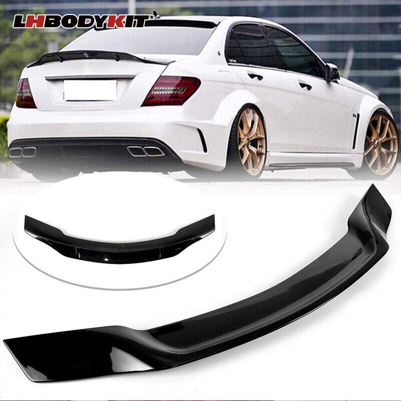 适用于07-13款奔驰c级w204尾翼改装 R款c180 c200 c260 c300l