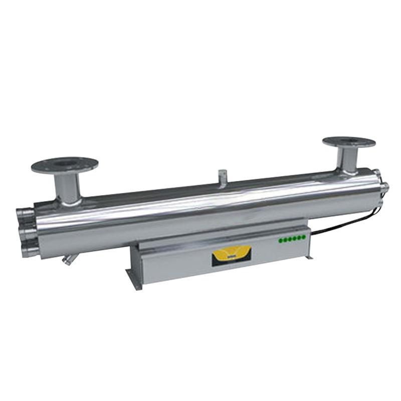 紫外线消毒器杀菌器0.5吨3吨水处理纯净水设备机器过流式不锈钢