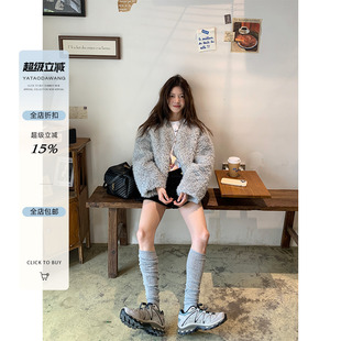 漂亮外套女2025新款 牙套大汪 今年流行 爆款 海鹽焦糖 氣質(zhì)上衣