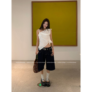 妹宝国际 留学名媛真 感觉CH 吊带 爱 L都逊色一筹 牙套大汪