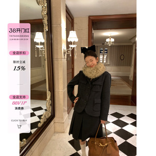 牙套大汪【姬帝】气场一米八*羊毛西装外套休闲西服女