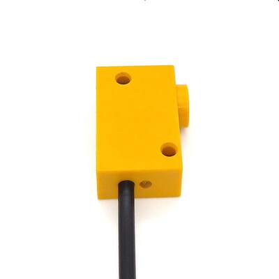 方形LJG5C-CX10NK霍尔传感器三线NPN常开5V12V24V感应磁铁10MM