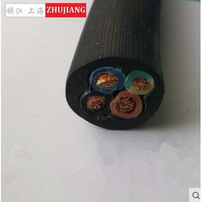 橡套电缆 YZW橡皮线 耐油污耐磨橡胶线 防水防冻防摔工业电缆