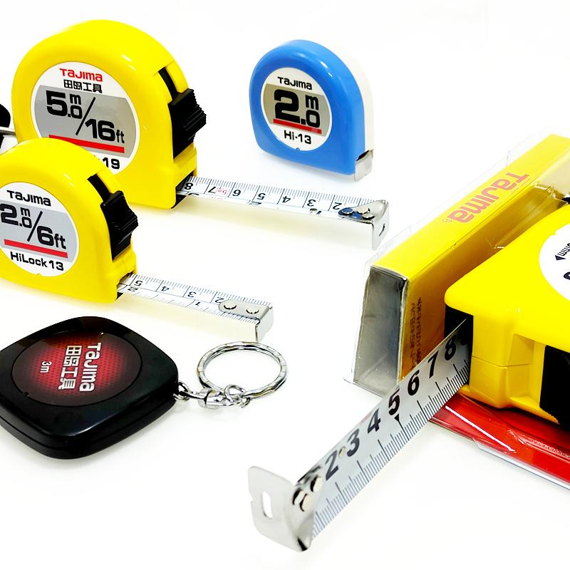 tajma田岛钢卷尺公制公英制双面刻度精密防水防锈拉尺测量尺3 5米