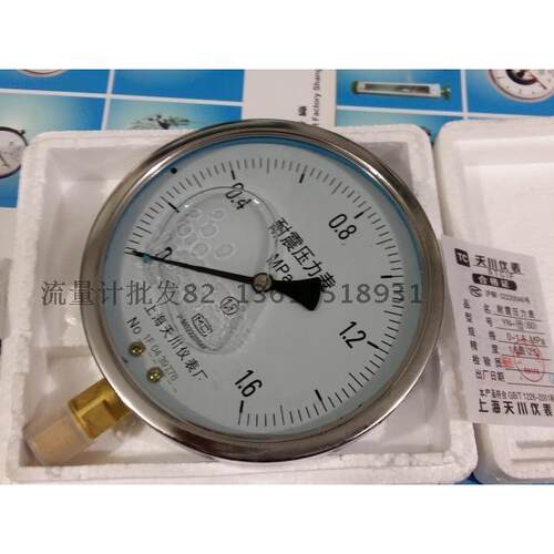 油压表液压/防震压力表YN-150耐震压力表上海天川（全规格）