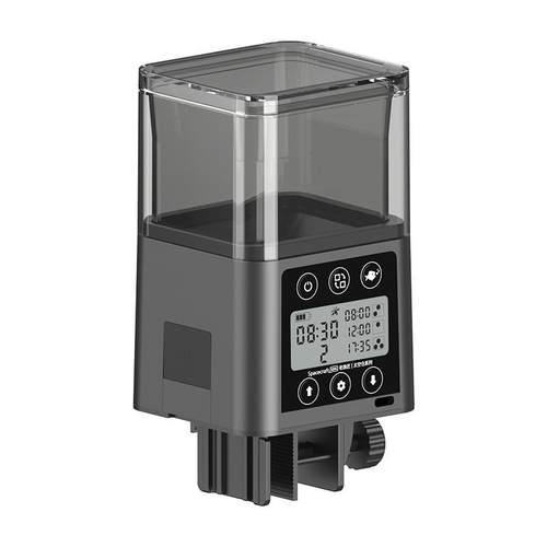 鱼缸自动喂食器智能定时投食器观赏鱼金鱼鸟塑料喂鱼