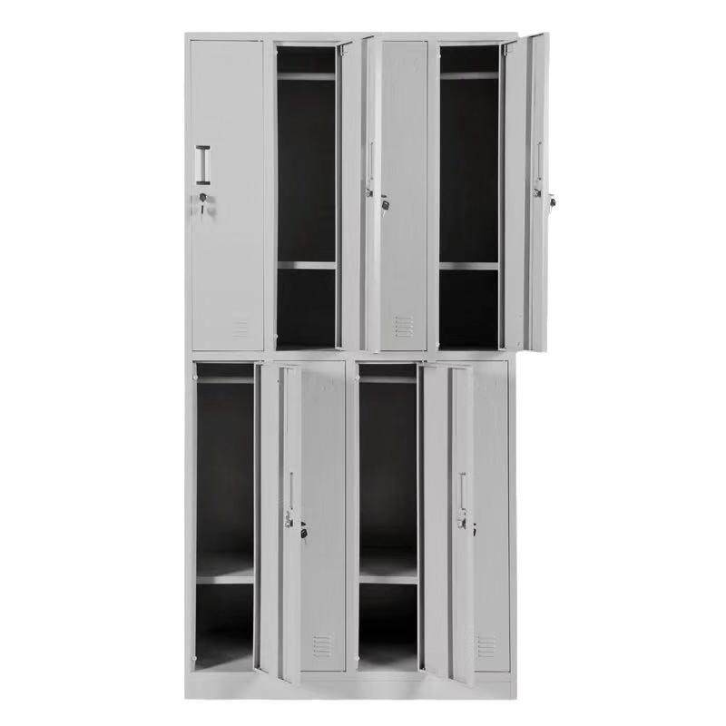 钢制更衣柜员工储物柜工厂宿舍带锁铁皮存放收纳柜碗柜多门收纳柜,商业/办公家具,办公储物柜,淘宝优惠券,粉丝福利购,淘宝优惠卷