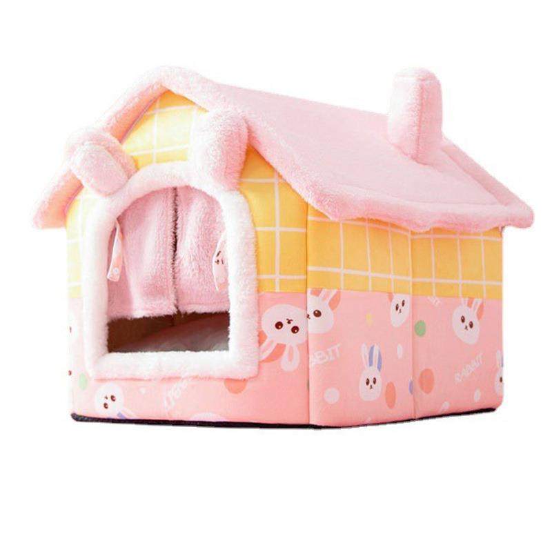 冬季保暖猫窝房子型猫屋猫咪四季猫床猫别墅泰迪比熊狗窝宠物用品,宠物/宠物食品及用品,猫狗垫子,淘宝优惠券,粉丝福利购,淘宝优惠卷