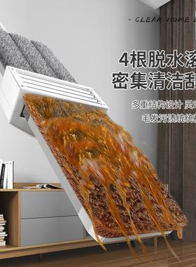 A524免手洗拖把家用2022新款刮板平板拖布干湿两用托帕懒人墩布一