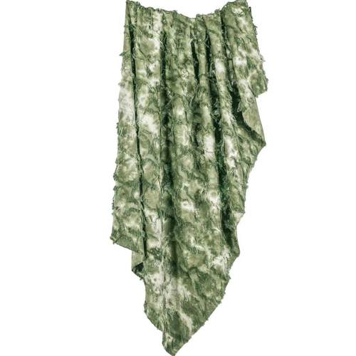 厂家供应亚麻棉提花抓染面料天丝亚麻人丝全棉提花剪花面料