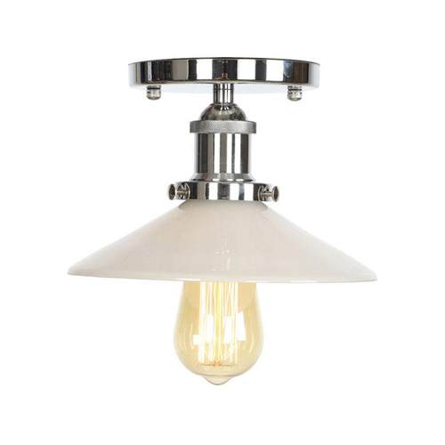 个性创意过道走廊楼梯复古怀旧简约美式风格透明玻璃吸顶灯