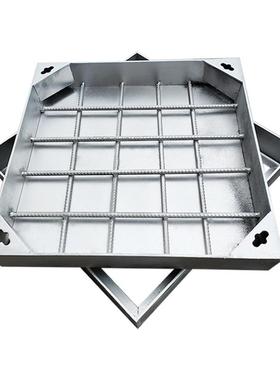 201/304不锈钢隐形井盖下沉式装饰井盖方形圆形电力井盖生产厂家