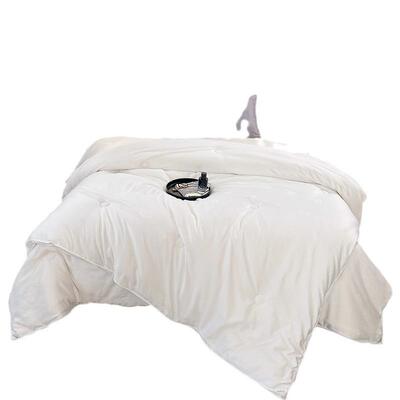 新款天丝棉子母被大豆纤维被子被芯拉链二合一双胎被礼品