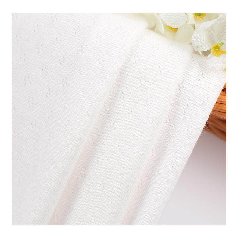 全棉四点镂空移圈罗纹提花针织布夏季薄款睡衣婴童t恤连体衣面料,纺织面料/辅料/配套,汗布,淘宝优惠券,粉丝福利购,淘宝优惠卷