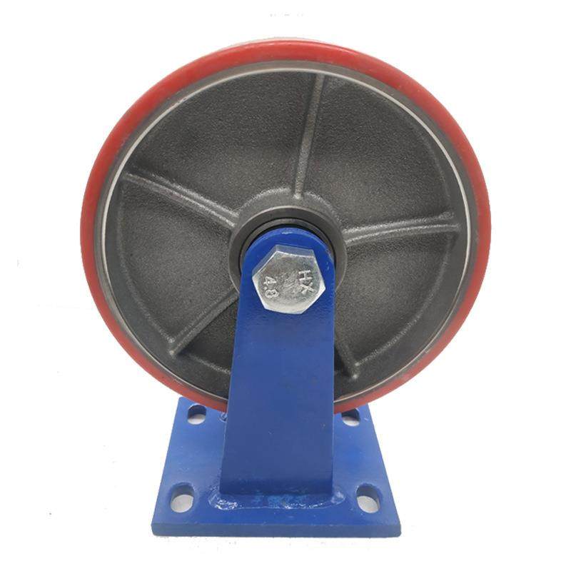 厂家供应承重123吨4寸5寸6寸8寸10寸12寸定向轮蓝架工业脚轮