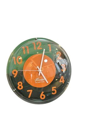 2024新款创意时尚闹钟餐厅免打孔钟表网红客厅泡泡时钟挂墙两用