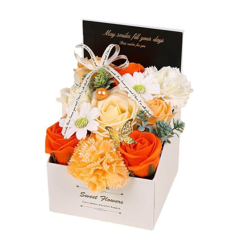 七夕情人节创意礼物玫瑰香皂花小摆台新品送公司同事生日,家居饰品,餐桌花艺,淘宝优惠券,粉丝福利购,淘宝优惠卷