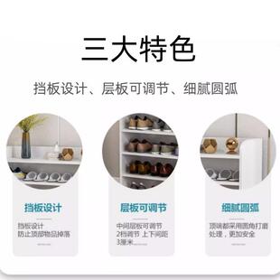 简易实木鞋架子靠墙家用经济型门口收纳神器多层防尘鞋柜宿舍室内