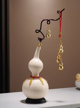 招财福禄葫芦摆件新中式客厅电视柜装饰品五福临门乔迁新居礼品