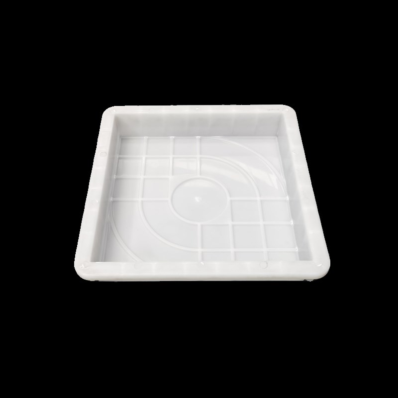 水泥地砖防滑铺路砖模具市政彩砖便道砖防滑西班牙预制塑料模具