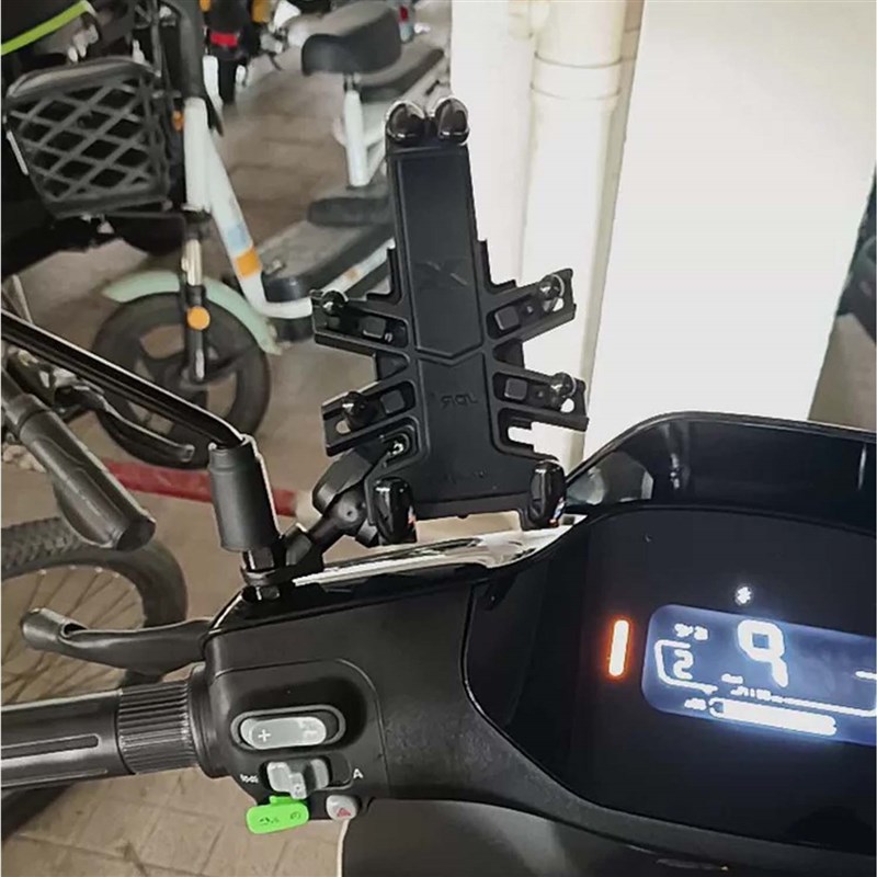 适用九号电动车Mmax110 /130p Mmax150p/90 改装减震手机导航支架