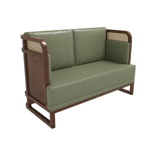 东南亚主题餐厅靠墙卡座餐饮饭店酒吧咖啡厅桌椅西餐厅卡座沙发