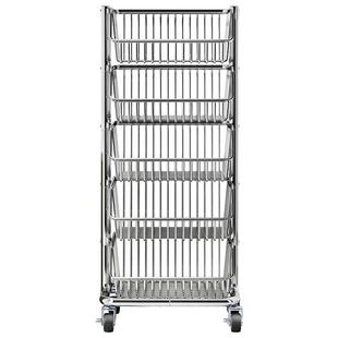 不锈钢厨房菜子果置物架可移动多TGSJ 914零食蔬菜功能蔬小推车收