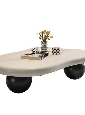 轻奢朵茶几云现代约设计38712师款高级感小户型不简则异形客规厅