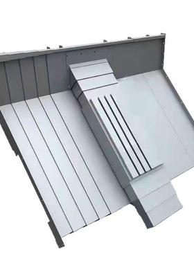 HZI机床钢板防护铣罩加工缩中心车床伸防护板导轨数床控