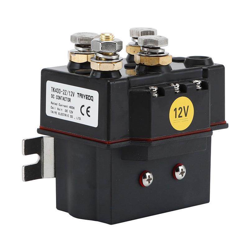 泰业正反转直流接触器TK400-2Z/12V24V电动绞盘电动叉车控制电机
