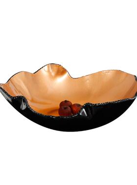 诧寂G25490树脂果公盘新样板房办室客厅餐厅玄风关桌面家装饰摆件