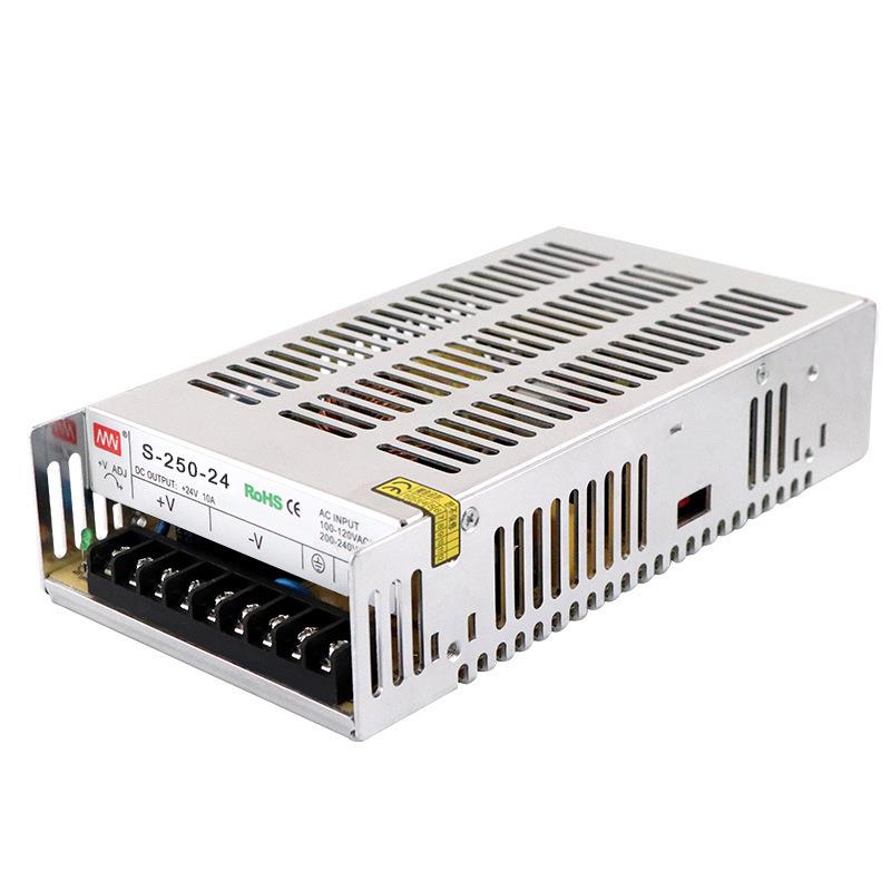 厂家直销S系列250W足功率12V变压器充电桩适配工业开关电源24v