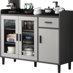 茶水柜客餐纳边柜现代简约轻奢柜子CBG00730储物柜厨厅房柜碗收柜