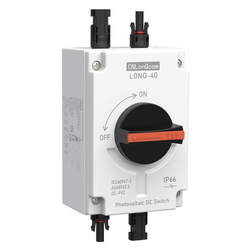 隆祺DC1000V32A4p太阳能直流隔离开关户外ip66房车游艇光伏开关