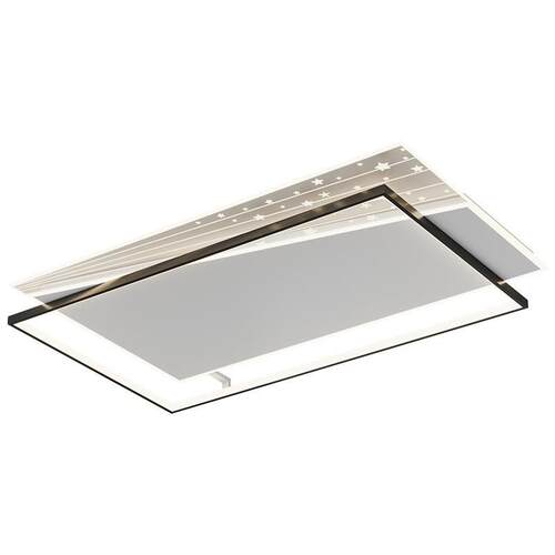 客厅灯现简约大气新款大灯led吸顶灯网红灯具家用三色光新款